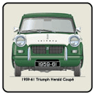 Triumph Herald Coupe 1959-61 Coaster 3